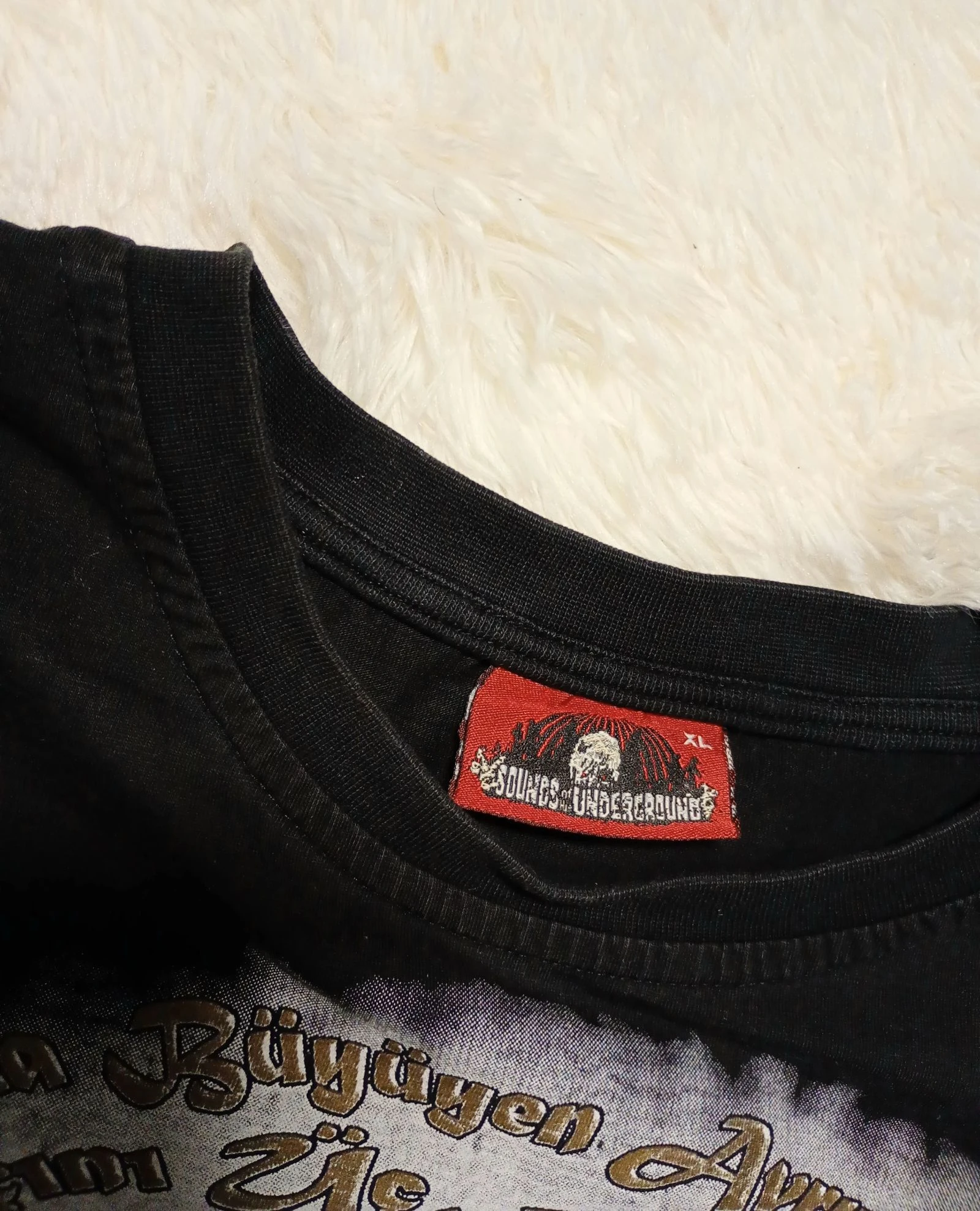 Camiseta Gráfica Vintage Império Otomano "Biz Osmanliyiz" Tamanho GG – photo 7